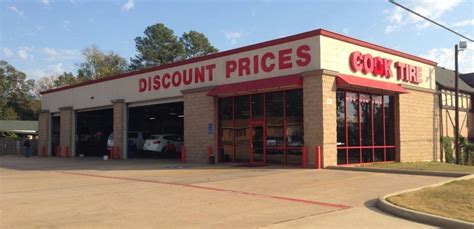 We feature tires that fit your needs and budget from top quality brands, such as Michelin, BFGoodrich, Uniroyal, and more. . Cook tire lufkin